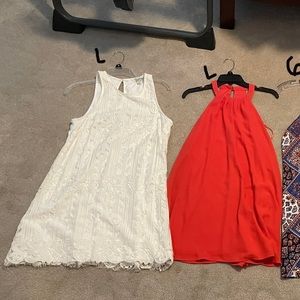 2 large dresses